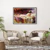 Gerahmtes Poster - Schwarzer Rahmen - Frau Modell - 100x70 Produktbild-Vorschau 6