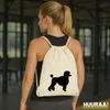 Huuraa Turnbeutel Pudel Silhouette 12 Liter Natural Produktbild-Vorschau 2