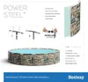 Bestway 56886, 26000 l, Basen ramowy, Drabina, Niebieski, Podgląd zdjęcia produktu 26