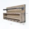 Skye Decor, Almıla- BORURAF216EVL, Nussbaumfarbe,Schwarz, Produktbild-Vorschau 3