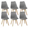 BEALIFE 6er Set Esszimmerstühle,  skandinavisches Design, Produktbild-Vorschau 1