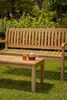 Teak Gartenbank Beaufort 150x50x92 cm, 3-Sitzer Bank, Produktbild-Vorschau 3