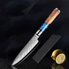 Zestaw noży ze stali nierdzewnej Damascus VG10 Zestaw Podgląd zdjęcia produktu 5