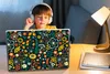 MuchoWow® Laptop Aufkleber Sticker Cover Mädchen - Produktbild-Vorschau 3