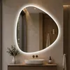S'AFIELINA Specchio Bagno LED 80 x 90 cm, Retroilluminato, Anteprima dell’immagine prodotto 2