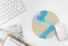 MuchoWow® Mauspad Mousepad Muster - Berg - Fluss 20x20 cm - Produktbild-Vorschau 6