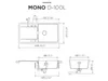 Schock Auflage-Einbauspüle Mono D-100L A Silverstone Produktbild-Vorschau 4