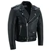 Bohmberg Herrenlederjacke aus Vollnarbenleder Schwarz-Heavy Produktbild-Vorschau 2