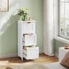 WOLTU Badezimmerschrank, Badschrank, mit 3 Schubladen, Produktbild-Vorschau 4