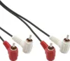 InLine Cinch Kabel, 2x Cinch, Stecker / Stecker gewinkelt, Produktbild-Vorschau 3
