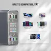 4smarts 540360, Wewnętrzna, Prąd przemienny, 1,5 m, Szary Podgląd zdjęcia produktu 8