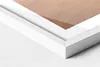 Ruhige Aussicht auf Strand und Meer– Wandbild mit Rahmen – Produktbild-Vorschau 3