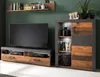 A living room setup with a TV stand, a cabinet, and decorative items. Produktbild-Vorschau