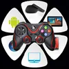 A collage of images showing a game controller surrounded by icons and images of various electronic devices and operating systems. Produktbild-Vorschau