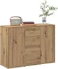 vidaXL Artisan dubový příborník 88x30x64 cm materiál na Náhled obrázku produktu 3