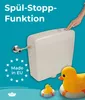 Calmwaters® Spülkasten Grau mit Spül-Stopp-Funktion, 6-9 Produktbild-Vorschau 2