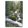 MuchoWow® Mauspad Mousepad Natur - Wasserfall - Bäume - Produktbild-Vorschau 1
