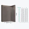 doporro Paroi de Douche à L'italienne Transparent 140cm Voir les images du produit 6