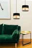 KAR-LIGHTING Pendelleuchte 2-flammig Schwarz-Gold, Metall, Produktbild-Vorschau 5