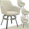 tectake® Drehbarer Armlehnstuhl Alicon gepolstert 57 x 59 x Produktbild-Vorschau 9