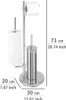 WENKO Stand WC-Garnitur Universalo Neo Edelstahl Toilette Produktbild-Vorschau 5