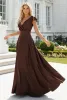 Numoco Vestido largo para mujer, modelo Shexred, color Vista previa de la imagen del producto 2