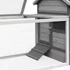 Králikáreň Wiltec svetlosivá 1460 x 750 x 830 mm s voľným Náhľad obrázku produktu 4