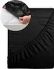Softimi | Spannbettlaken Jersey 90x200 cm - Schwarz - 100% Produktbild-Vorschau 6
