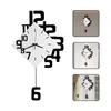 horloge murale 34x63CM Mode moderne simple Créatif avec Voir les images du produit 1