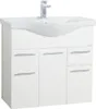 VCM 2-tlg. Waschplatz|  Waschtisch Unterschrank 75 cm | Produktbild-Vorschau 2