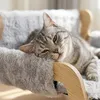 Relaxdays kattenbed, zacht, verhoogde hangstoel voor Productafbeelding-voorbeeld 7