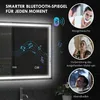 HOMCOM LED-Badezimmerspiegel, Anti-Beschlags-Pad, 3 Produktbild-Vorschau 3
