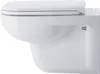 WC-Sitz D-Code ohne SoftClose Scharniere edelstahl, weiß Produktbild-Vorschau 5