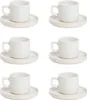 HOMLA 6er-Set Tasse FAMELIO mit Untertasse 0,2 l Produktbild-Vorschau 1