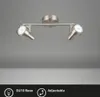 A ceiling spotlight with two adjustable heads. Produktbild-Vorschau