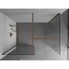 Mexen Kioto Duschwand Walk-in 130 x 75 cm, transparent, Produktbild-Vorschau 4