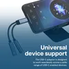 MMOBIEL USB-C auf 3.5mm Kopfhörer und Mikrofon Adapter – 16 Produktbild-Vorschau 5