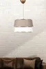 Opviq, SH227, Kronleuchter, Beige, Plastik, 30 x 30 x 75 cm Produktbild-Vorschau 1