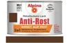 Alpina Metallschutzlack Anti-Rost Braun 300 ml matt Produktbild-Vorschau 4