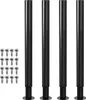 Jayseuw 4X Pieds de meubles 70-110cm Extensible（Noir） Pieds Voir les images du produit 1