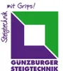 A logo and text for a company called Günzburger Steigtechnik. Produktbild-Vorschau