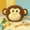 Textino Dekokissen Monkey Ø30 cm Braun Produktbild-Vorschau 3