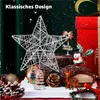 Baumspitze Stern Silber - Christbaumspitze Baumspitze Produktbild-Vorschau 5