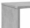 vidaXL Bücherregal Betongrau 132x29x141,5 cm Holzwerkstoff Produktbild-Vorschau 6