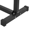 Support pour squats de fitness Noir 9 roues dentées max. Voir les images du produit 6