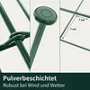 Teichzaun Gartenzaun Hundezaun - Metall Gitterzaun aus Produktbild-Vorschau 3