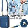 Custodia flip crossbody in pelle per Samsung Galaxy Z Flip6 Anteprima dell’immagine prodotto 6