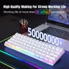 HXSJ V900 60% mechanická klávesnice, drátová herní, barevná Náhled obrázku produktu 4