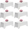 Tischdecke - 6er-Set - Größe 178 x 305 cm - Polyestergewebe Produktbild-Vorschau 1