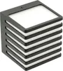 10w LED Außen Fassaden Leuchte in schwarz | 11x11x10cm | Produktbild-Vorschau 1